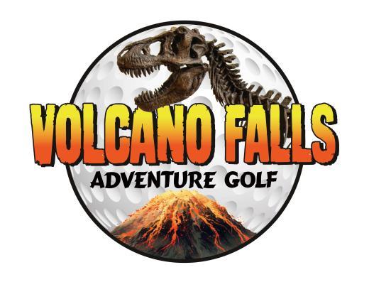 Volcano Falls Adventure Golf logo